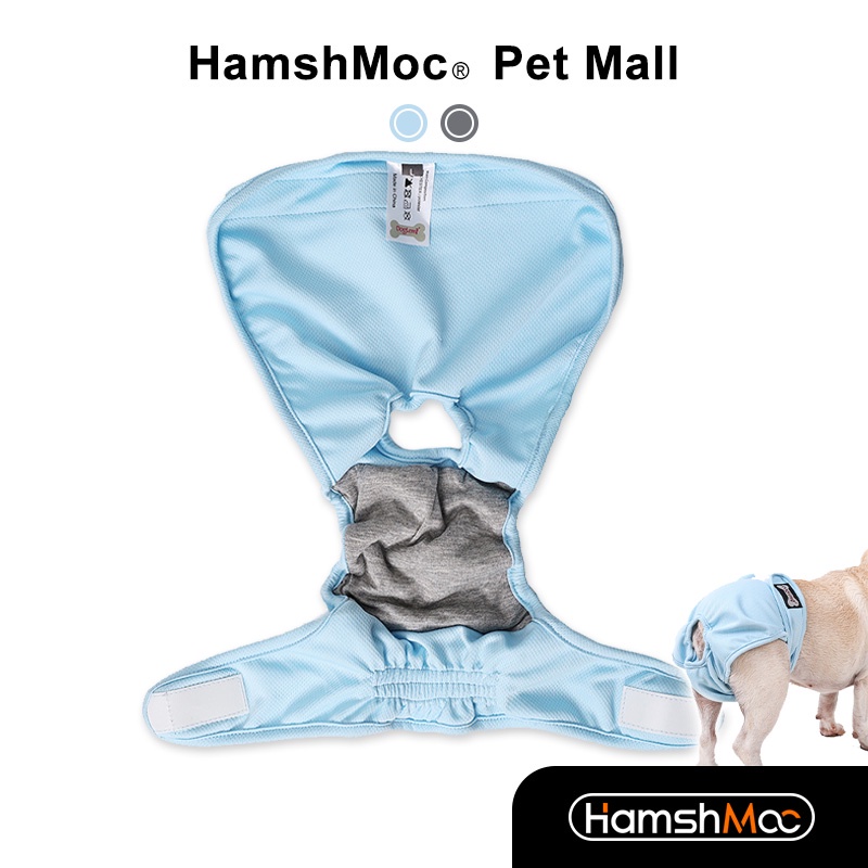 HamshMoc Tã Quần Sooc Sinh Lý Độ Thấm Hút Cao Thoáng Khí Tùy Chỉnh Tiện Dụng Cho Cún Cưng