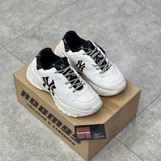[ROOM95] Giày thể thao sneaker(MLB_46) MLB NY ĐEN GÓT ĐEN