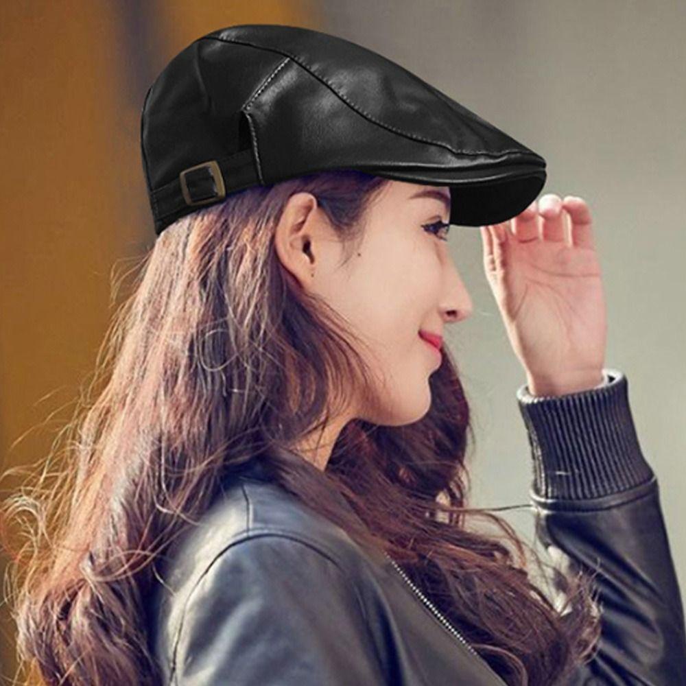 Mũ Beret Phong Cách Vintage Thanh Lịch Cho Nam Và Nữ