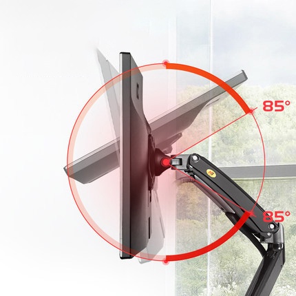 🔸 Giá treo màn hình máy tính Cao Cấp NB F100A 22 - 35 inch Arm màn hình tải trọng 12Kg Mẫu mới 2021 🔸