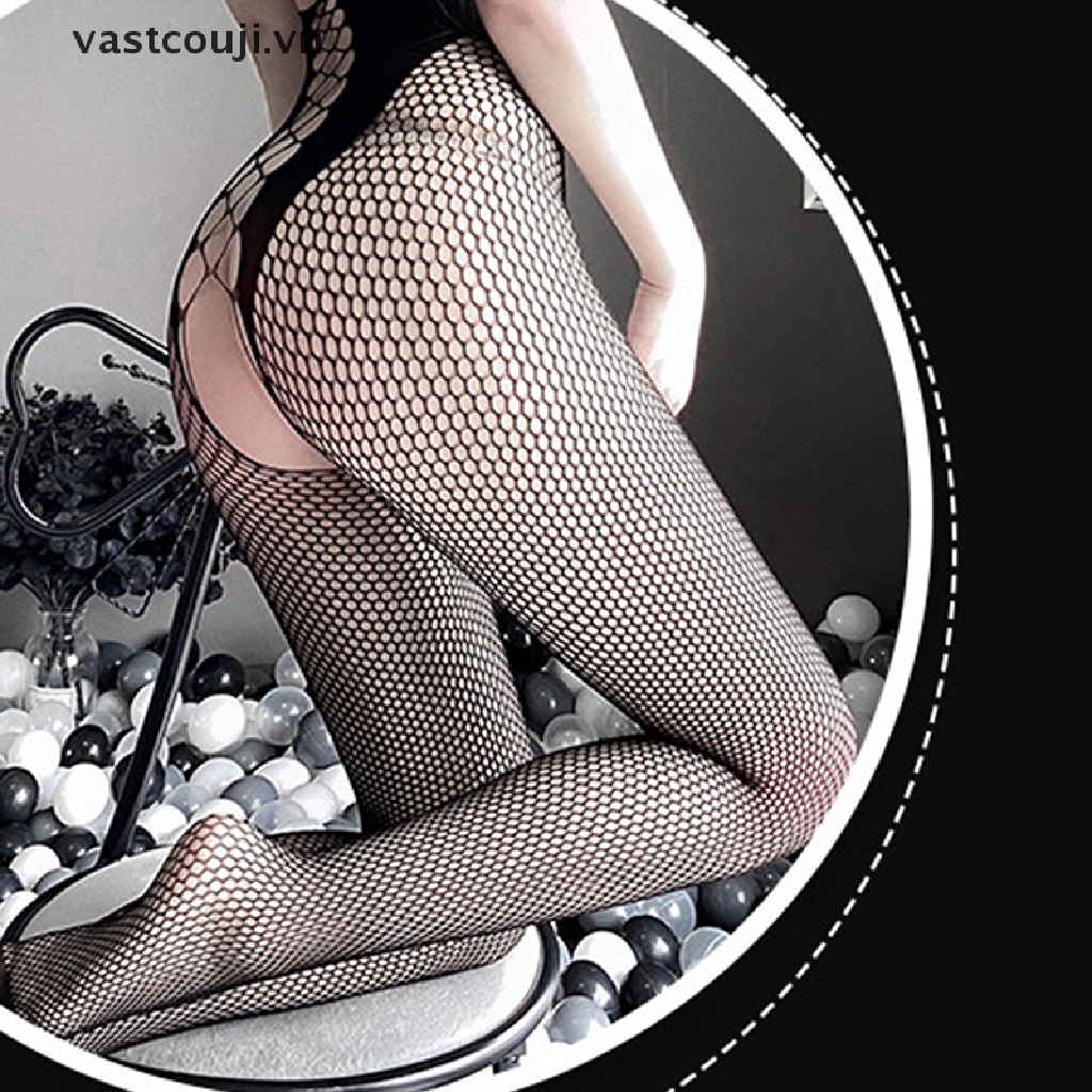 Quần Tất Lưới Hở Đáy Thiết Kế Quyến Rũ Cho Nữ