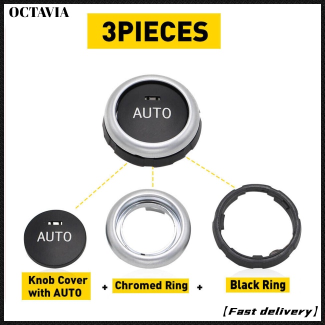 Nút Bọc Nút Điều Khiển Máy Điều Hòa Xe Hơi Bmw 5 6 7 Series X5 X6