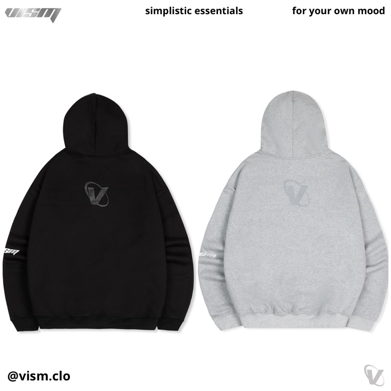 LOGO HOODIE áo khoác nỉ bông có nón VISM CLO