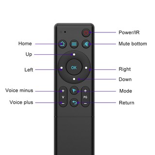 M5 Bluetooth 5.2 Remote Control Android TV Remote Control Air Mouse Wireless Infrared Remote Control for TV Box Projector and PC Smart Home