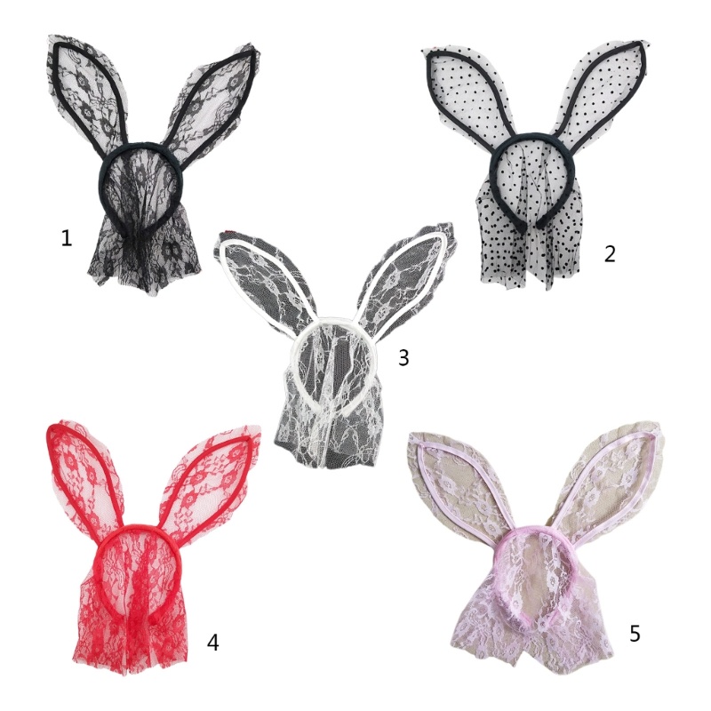 Flgo Băng Đô Tai Thỏ Hóa Trang Tiệc Tùng Quyến Rũ Cho Nữ