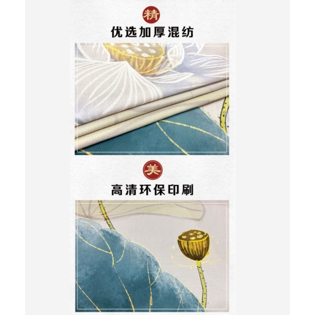 Rèm Cửa Phong Cách Trung Hoa Sáng Tạo Trang Trí Nhà Bếp