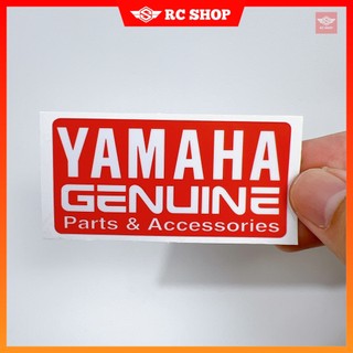 Tem yamaha genuine dán xe siêu ngầu