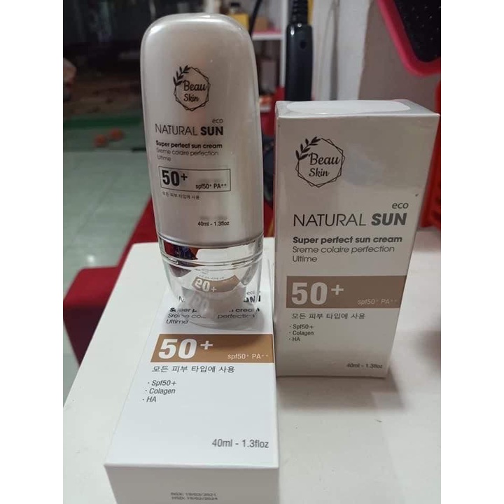 Kem chống nắng vip NATURAL SUN - SPF50+, PA++