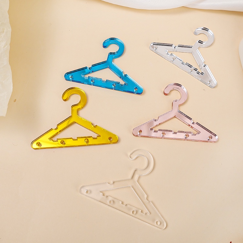 Set 8 Giá Treo Trưng Bày Bông Tai / Áo Khoác Bằng Acrylic Trong Suốt