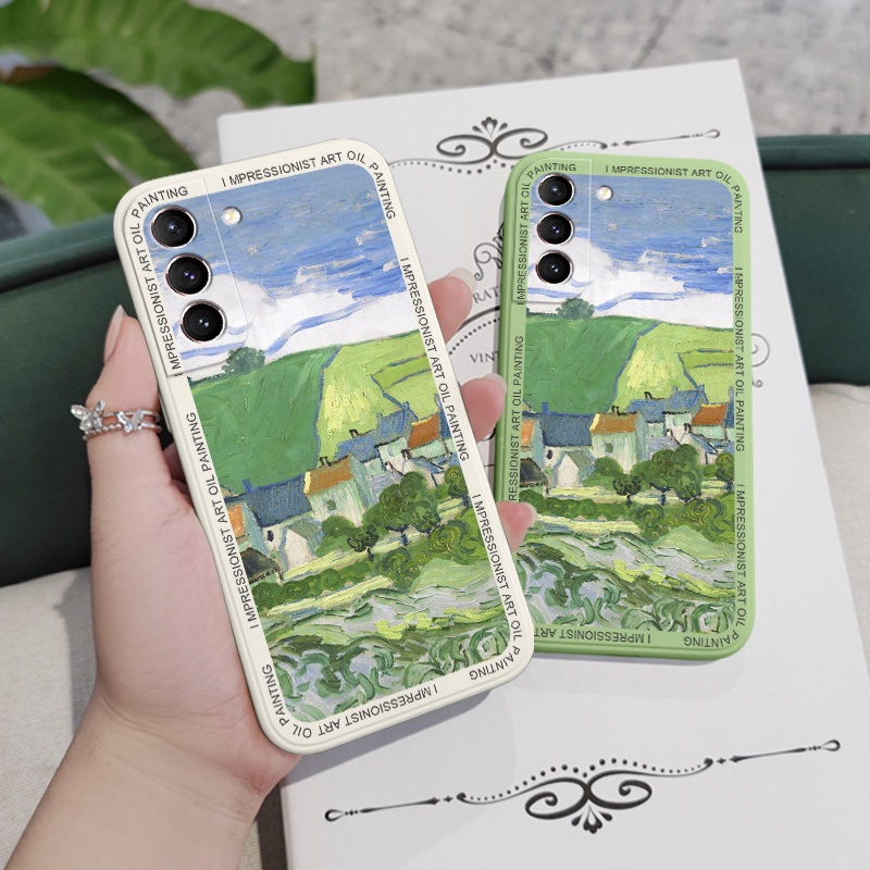 Ốp Điện Thoại Cảm Giác Chạm Thoải Mái Cho Samsung Galaxy S21 S20 FE Ultra Plus