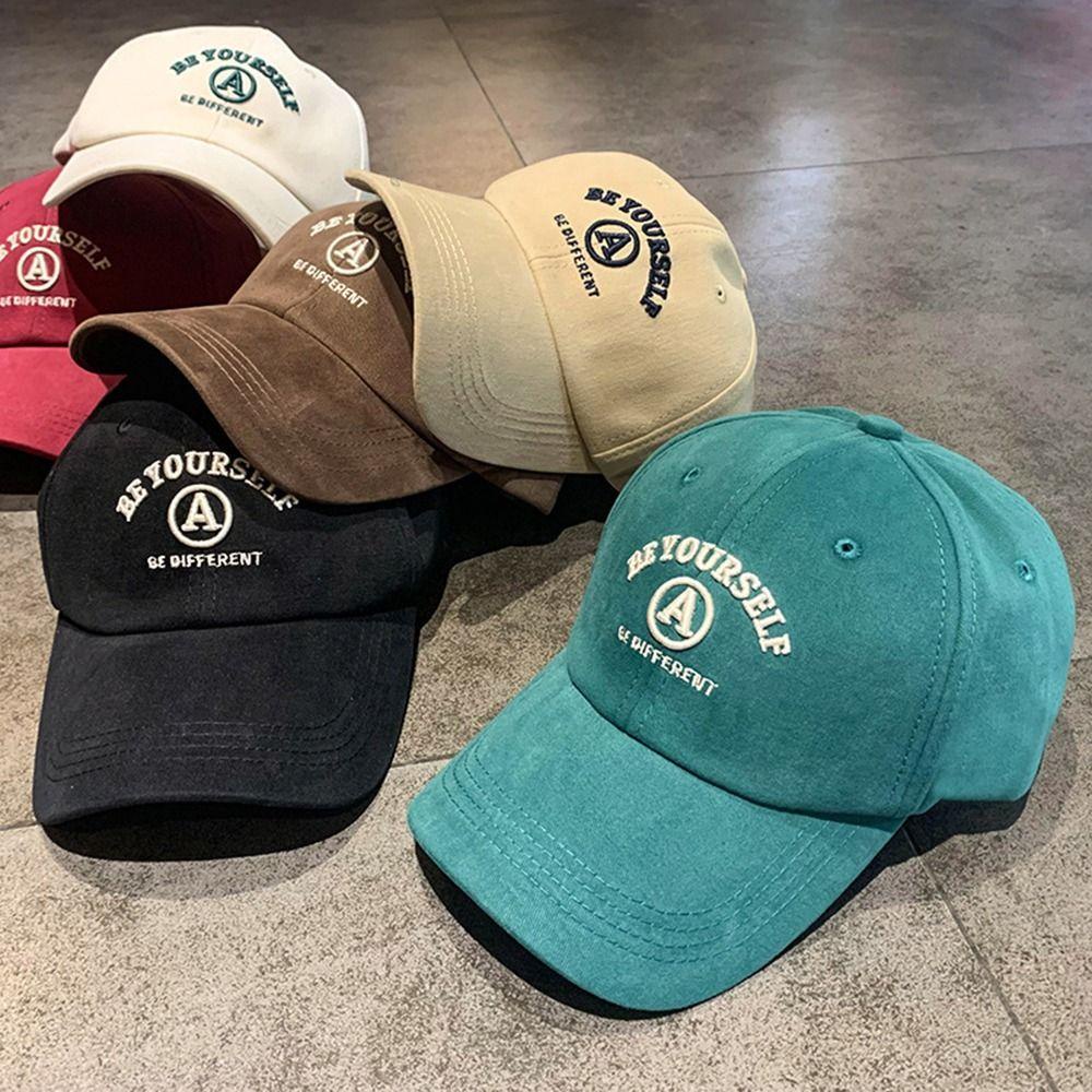 Mũ Lưỡi Trai Chất Liệu Cotton Phong Cách Hip Hop Hàn Quốc Thời Trang Cho Nữ