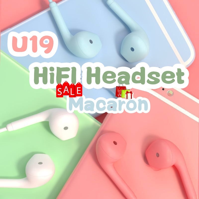 Tai Nghe Có Dây U19 Giắc 3.5mm Chất Lượng Cao