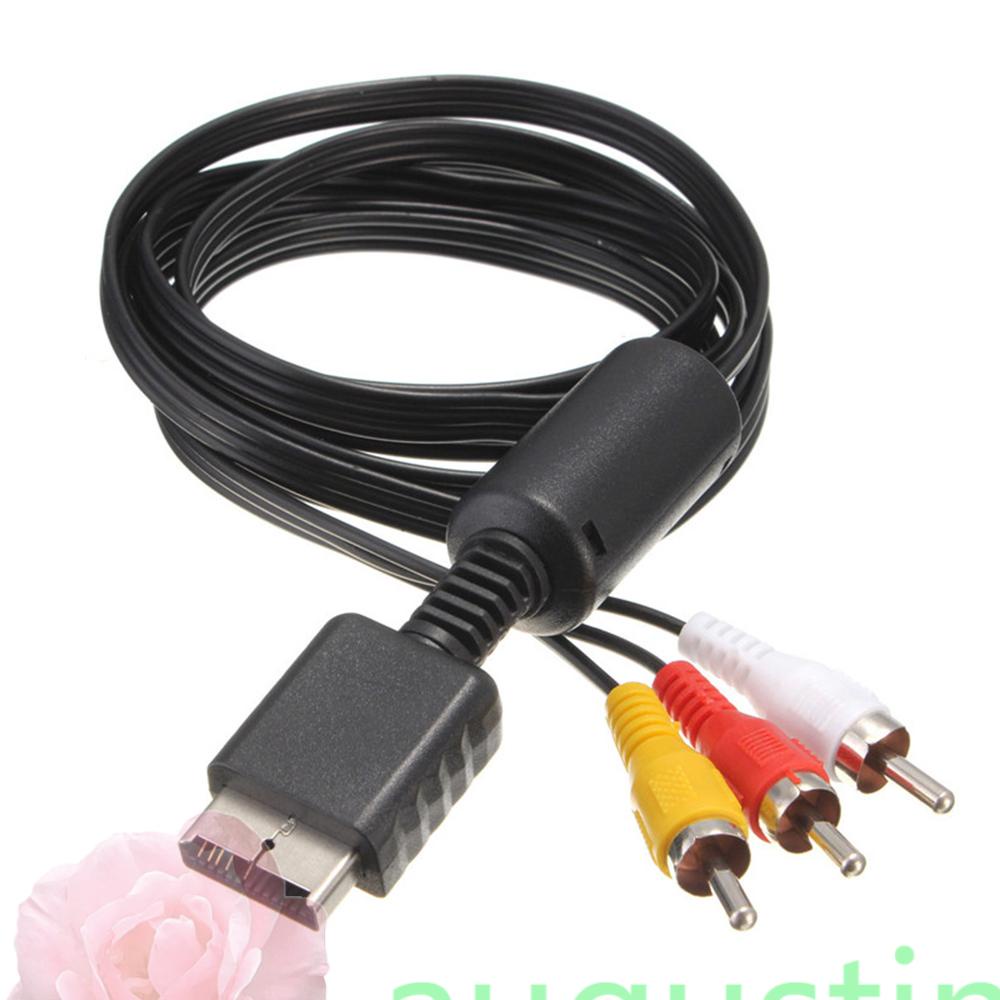 Dây Cáp AV 3 Cổng RCA 1.8m RCA PS2 PS3 TV