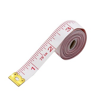 Thước dây mềm 2 mét đo vòng eo, đo chiều cao, thước đo thợ may