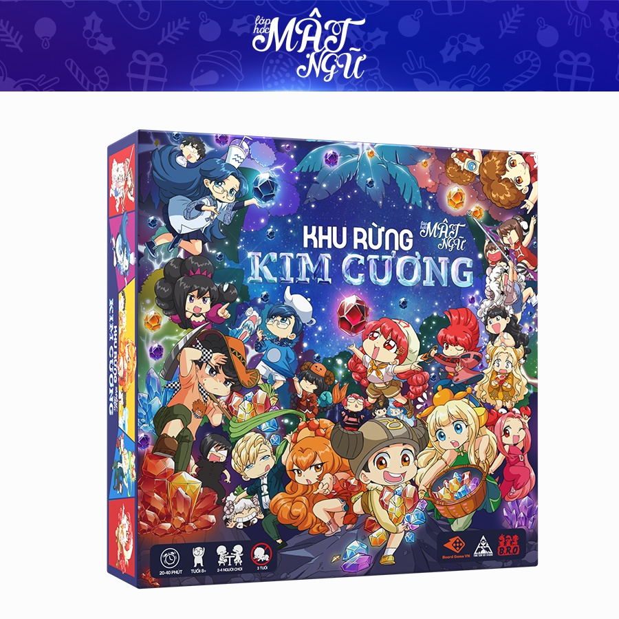 Board game Lớp Học Mật Ngữ - Khu Rừng Kim Cương