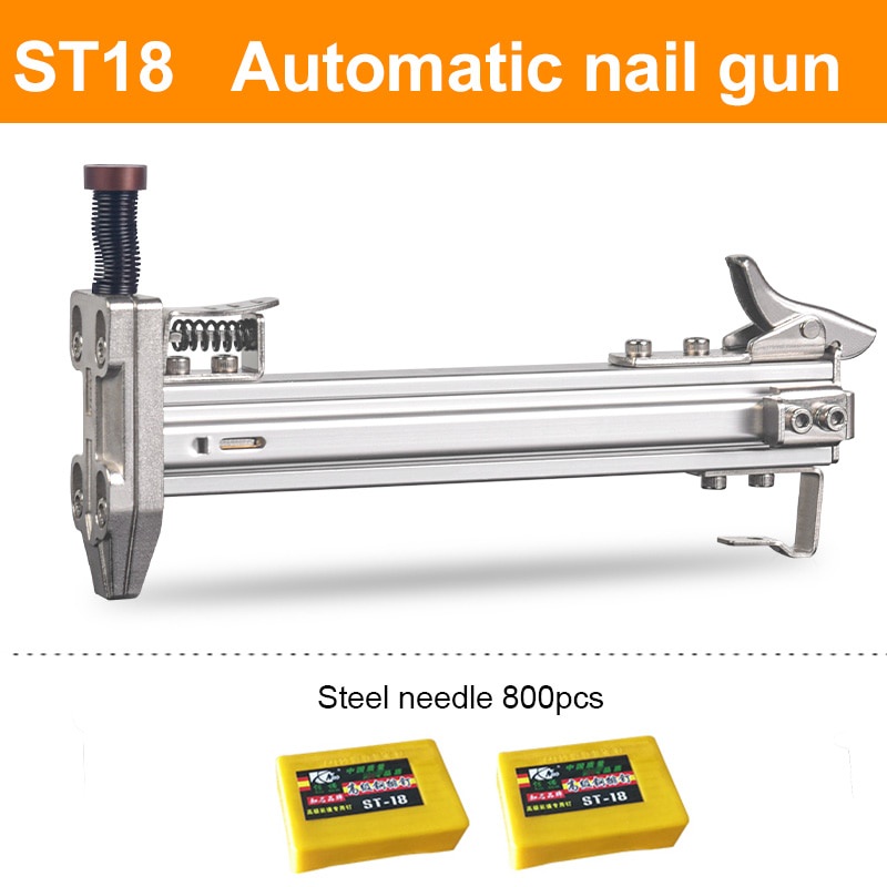 Dụng cụ hỗ trợ đóng đinh bê tông tự động ST38 ST18 , Búa đóng đinh tiện lợi cho kỹ thuật，súng bắn đinh thép đóng đinh nẹ