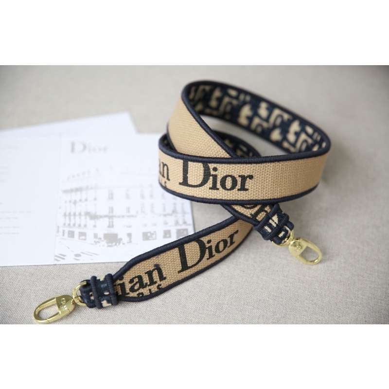 Túi quai xách W566-24 Dior D-Lite hoa văn thêu full2box