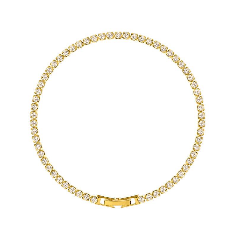 Vòng Tay Đính Đá Zircon Cao Cấp Thời Trang Dành Cho Nữ