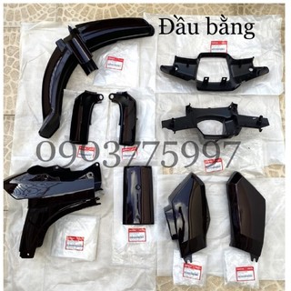 Bộ vỏ nhựa super dream không tem, dàn áo super dream không tem