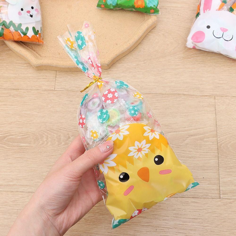 CHOOKEY Túi Đựng Kẹo Hình Trứng Phục Sinh Năm Mới Dễ Thương