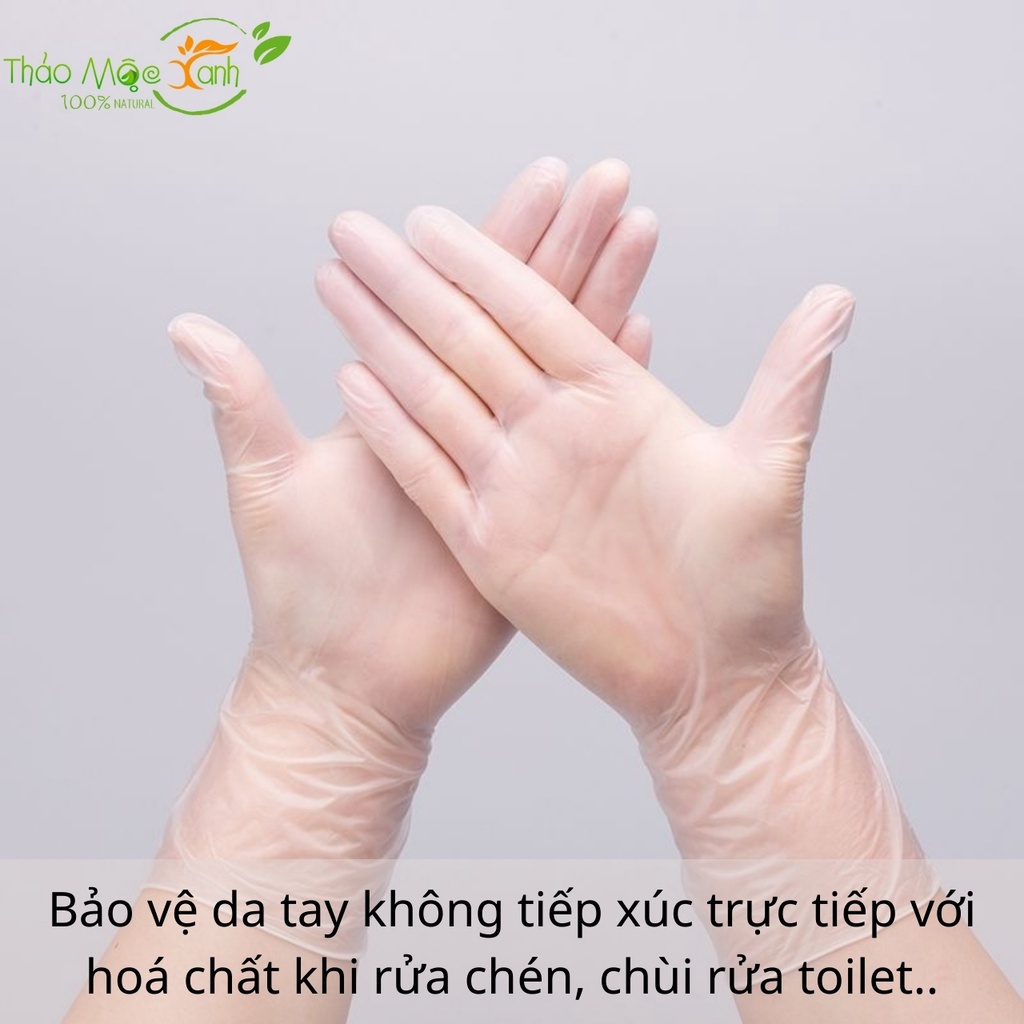 [Chất Lượng]Găng tay nấu ăn nhà bếp victoria Bay chất liệu TPE siêu dai hộp 100 cái chế biến thức ăn siêu sạch sẽ