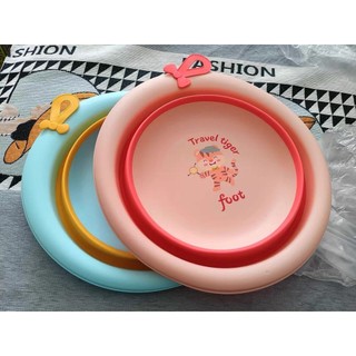 chậu rửa mặt gấp gọn cho bé