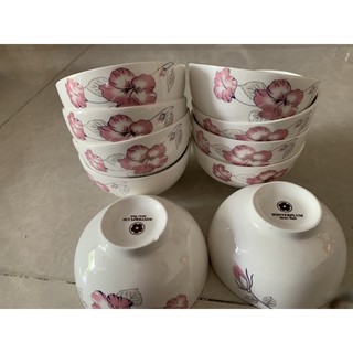 sét 5 Chén kiểu bông