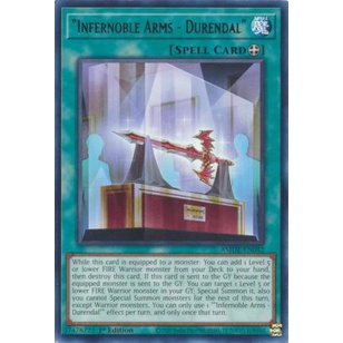 Thẻ Bài Yugioh Infernoble Arms - Durendal - AMDE-EN042 - Rare 1st Edition
