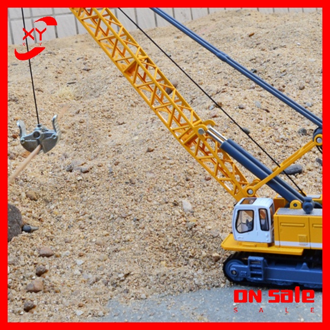 Mô Hình Xe Cần Cẩu Bằng Hợp Kim Tỉ Lệ 1: 87 Dành Cho Bé Trai