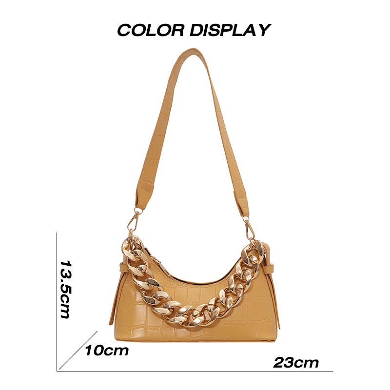 CHIC JOY Túi Xách Đeo Vai Phong Cách retro Pháp Cho Nữ