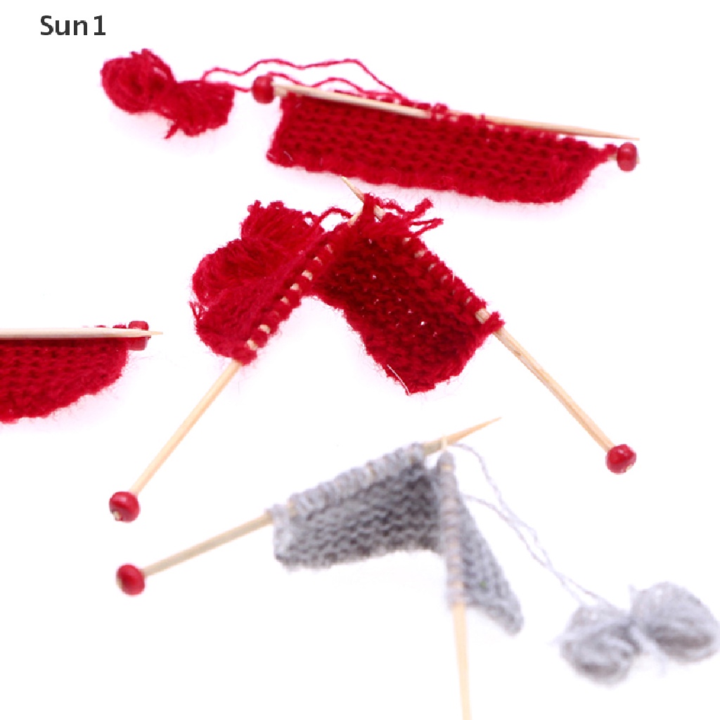 1 Mô Hình Áo Len Dệt Kim Thủ Công Thu Nhỏ Dành Cho Búp Bê DIY