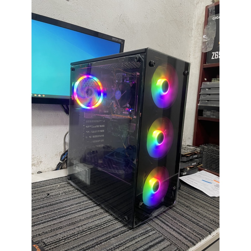 Thùng máy tính chơi game, đồ hoạ cấu hình CPU Core i7 RAM 8GB SSD 120GB