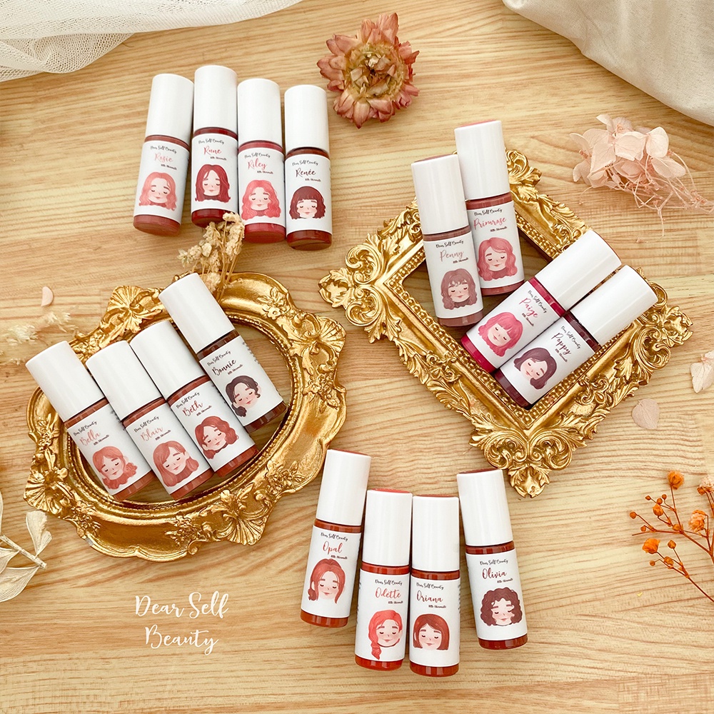 Son kem siêu nhẹ không trôi mini - Hồng  - Dear Self Beauty Blurmatte