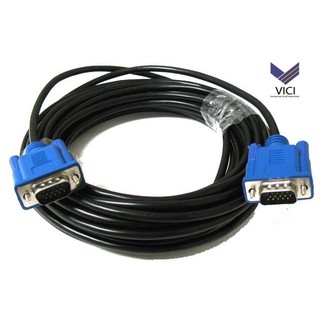 Dây cáp VGA 15m dùng cho máy chiếu trường học, công trình. Sản phẩm chống nhiễu tốt, truyền ảnh đẹp