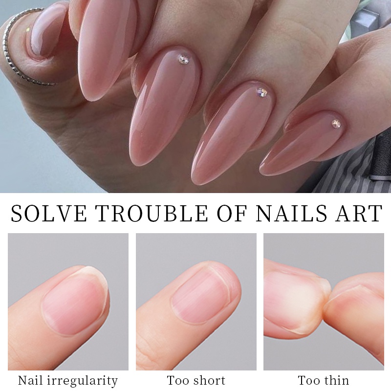 Hộp 240 móng tay giả UR SUGAR thiết kế toàn bộ mặt nhám chất lượng cao