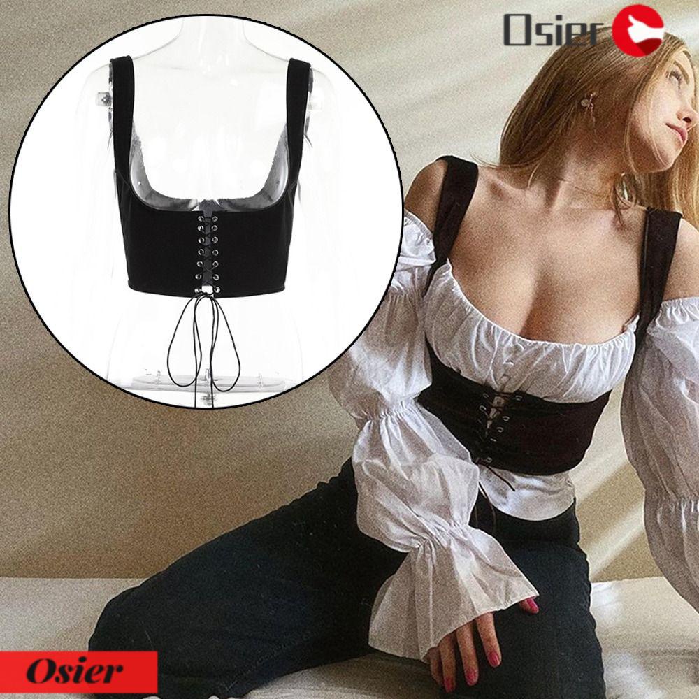 1 Dây Đai Cơ Thể Dạng Lồng Phong Cách Gothic Thời Trang