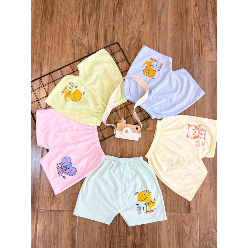 quần ngắn cotton cho bé trai bé gái