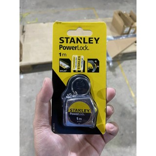 Thước kéo móc khóa 1m powerlock stanley 0-39-055 - chính hãng