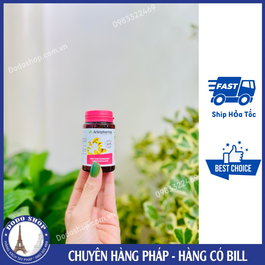Viên uống dầu cá Omega 3 Arkopharma_Dầu cá an toàn cho cả bà bầu, cho con bú, trẻ em trên 6 tuổi_Dodoshop.com.vn