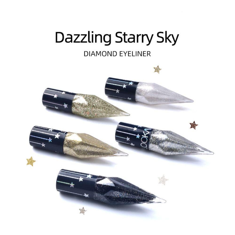 Bút Kẻ Mắt DYRUIDOJ Màu Lấp Lánh Chống Thấm Nước Trang Điểm Dự Tiệc Thời Trang