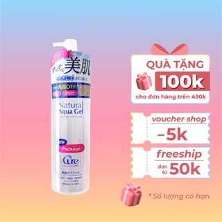 Tẩy da chết Cure Natural Aqua Gel Nhật Bản 250ml Bản Chuẩn