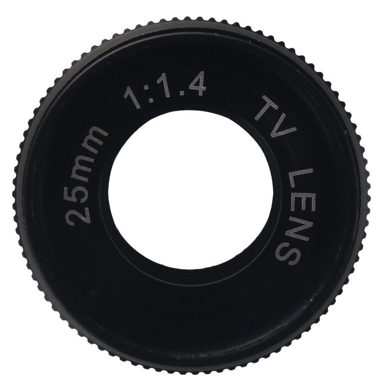 Ống Kính Góc Rộng 25mm F1.4 Màu Đen Cho CCTV