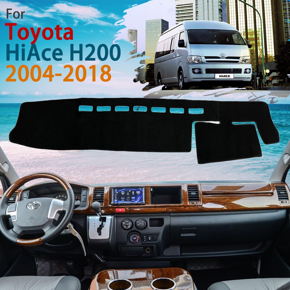 Thảm Lót Bảng Điều Khiển Xe Hơi Toyota HiAce H200 2004 2005 2006 2007 2008 2009 2010 2011 2012 2013~2016 2017 2018