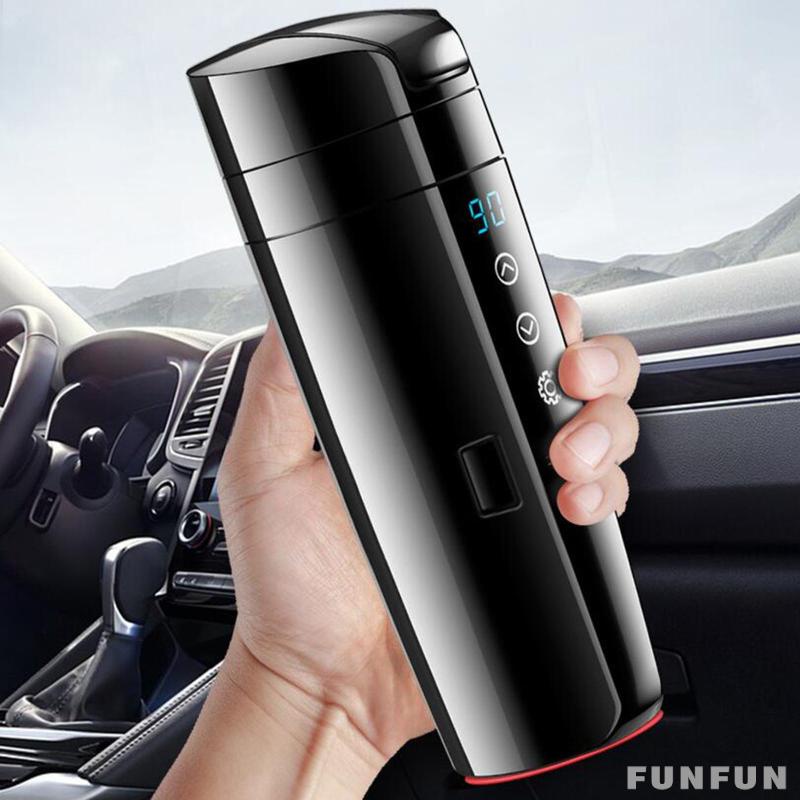 Ấm Đun Nước Bằng Thép Không Gỉ Funfun1 12V 24V Dành Cho Cắm Trại