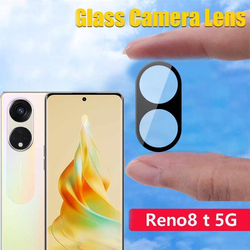 Kính Cường Lực 3D Cong Bảo Vệ Ống Kính Máy Ảnh Cho Oppo Reno 8T 5G Reno 8T 8 Pro Plus 8Pro + 8Z Reno8 Reno8T 4G 5G