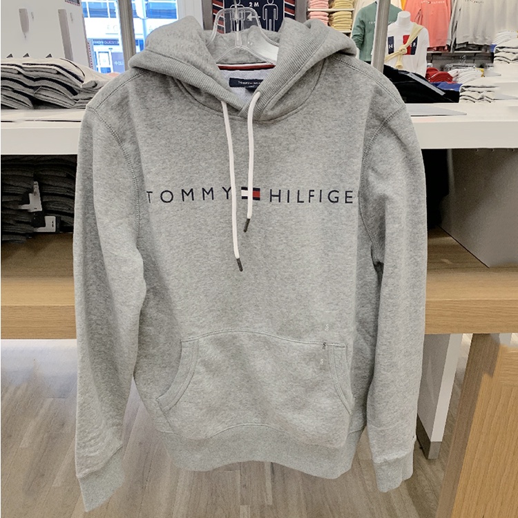 Hàng Có Sẵn Áo Sweatshirt Tomy Áo Hoodie Chui Đầu Có Cổ Nhãn Hiệu Phong Cách Cặp Đôi Cho Nam Và