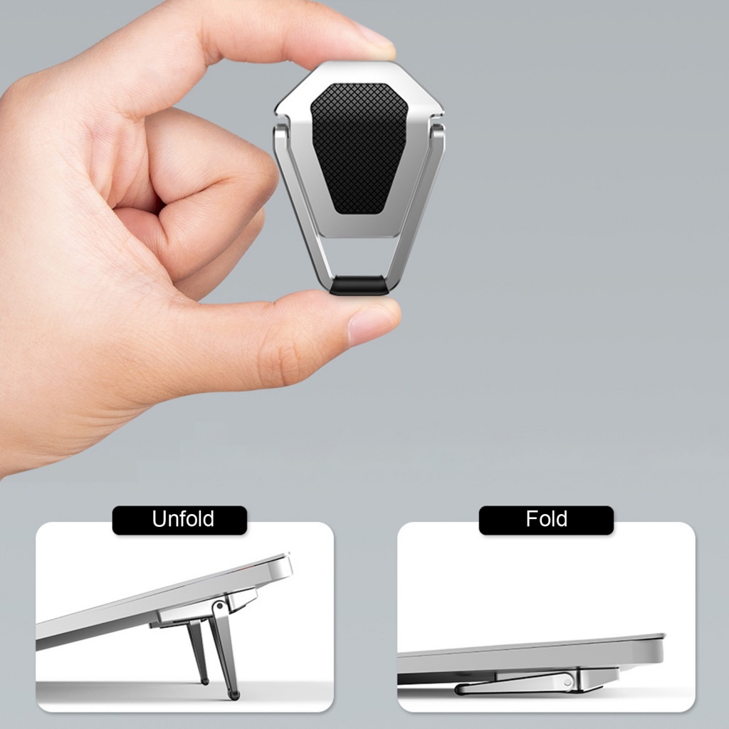 Set 2 Giá Đỡ Laptop Mini Hình Tấm Chắn Tản Nhiệt Có Thể Gập Lại