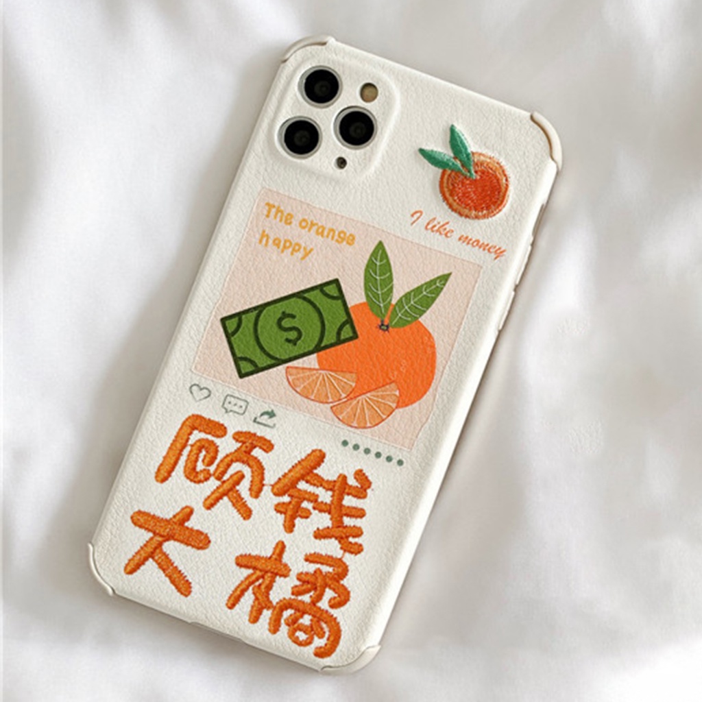 Ốp điện thoại TPU LENOVO chống rơi thêu hình hoa hướng dương thích hợp cho iPhone 11 / 12