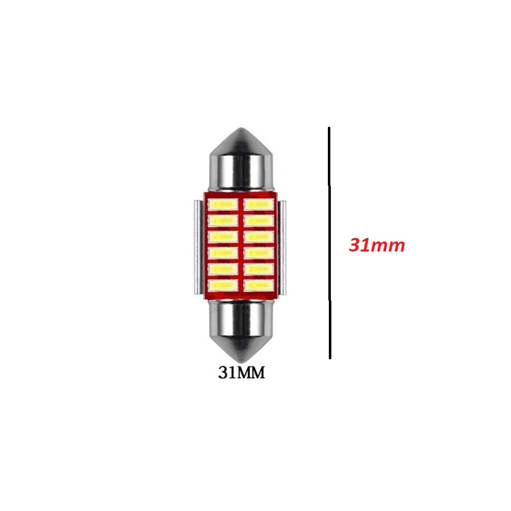 Đèn led trần xe ô tô 31 - 36 - 39mm