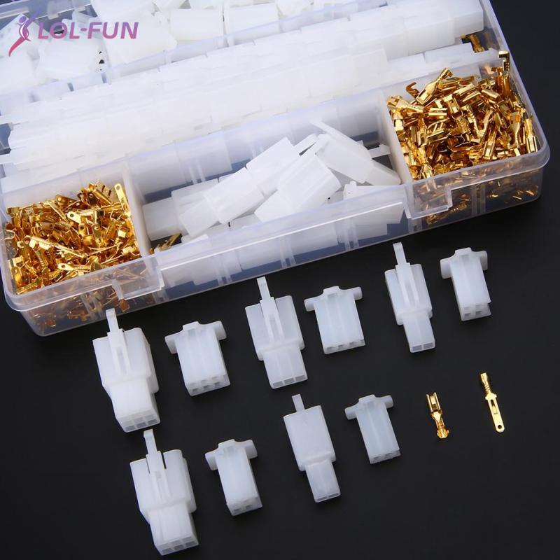 Set 580 Đầu Nối Dây 2 3 4 6 9Pin Cho Xe Ba Bánh ATVs